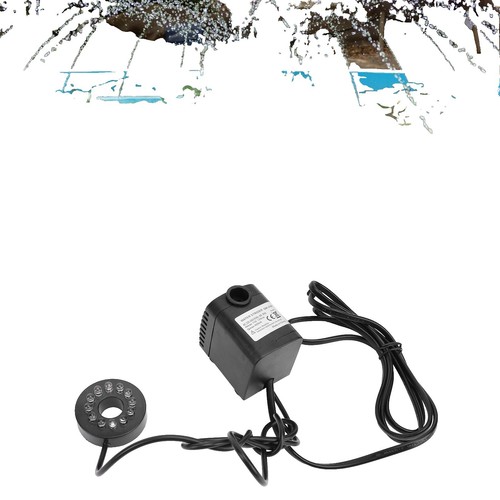 1000W Floating Pond Heater - Thermostatic Control, Cast Aluminum, 10ft Cord For Winter Fish Pond Deicing