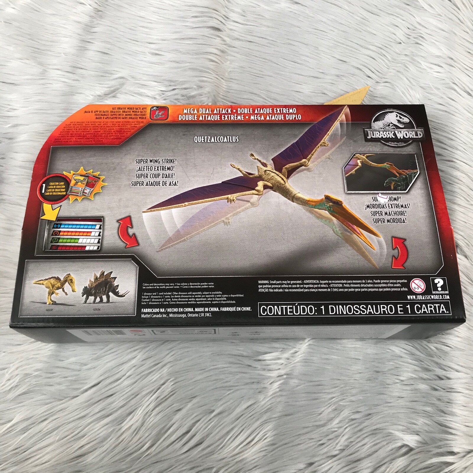jurassic world mega dual attack quetzalcoatlus
