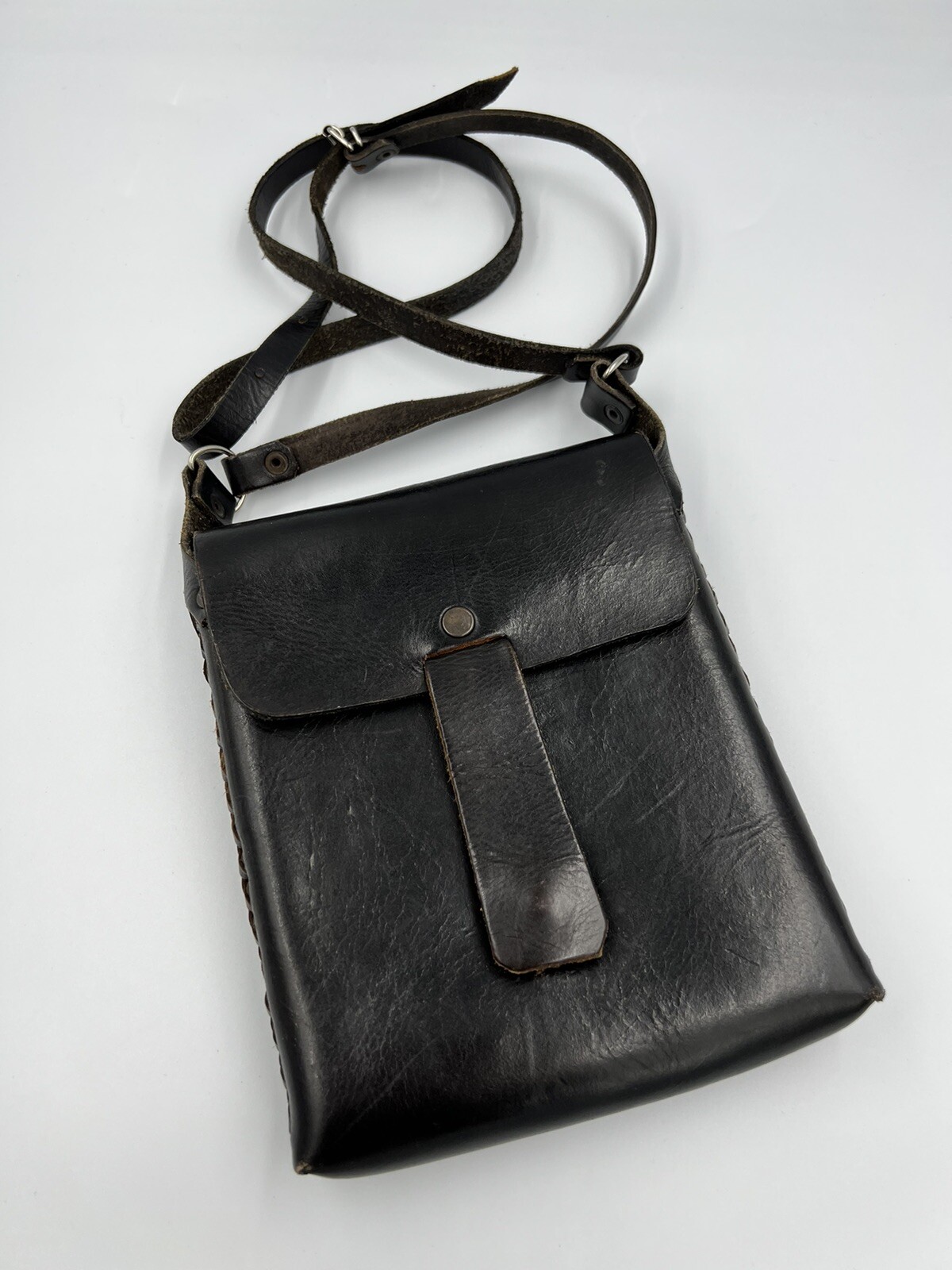 HANDMADE Leather Crossbody Bag Gem