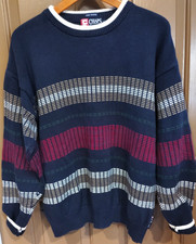 Ralph Lauren Chaps Vintage Y2k Preppy Grandpa Sweater Sz M Hand Framed
