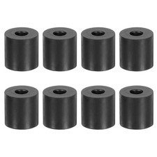 8Pcs 1-1/8" OD x 3/8" ID x 1-1/8" Thickness Rubber Washers Round Rubber Spacer