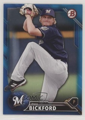 2016 Bowman Draft Top Prospects Blue 29/150 Phil Bickford #BD-189 11pj