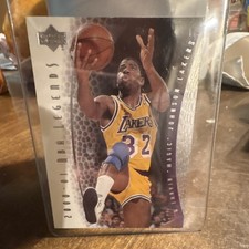 Upper Deck NBA Legends Magic Johnson #32 Los Angeles Lakers Basketball Card