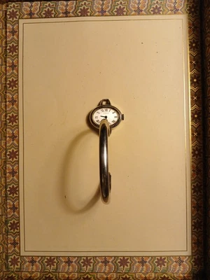 DUGENA. Armreif Uhr. 800 echt Silber. 36,8 Gramm. Vintage. - Bild 1 von 4
