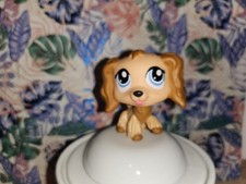 littlest petshop, Cocker BEIGE  #1318 Authentique LPS, Dog 