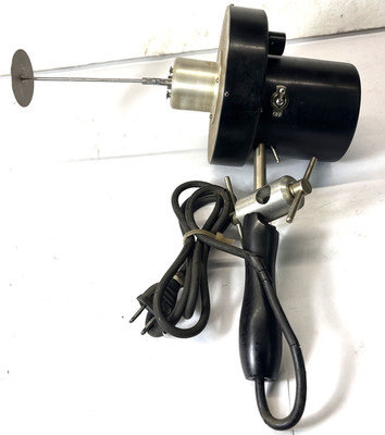 Vintage Brookfield  Viscometer #LVF With Spindle - CLEAN - Working?