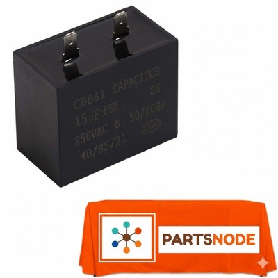 0763332-A For Frigidaire Gallery Refrigerator Run Capacitor Black Part # Model