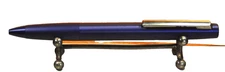 "Lamy" Aion L277  Blue&CT  German c.2019's  Solid  Twist  Ballpoint  pen w/ Box