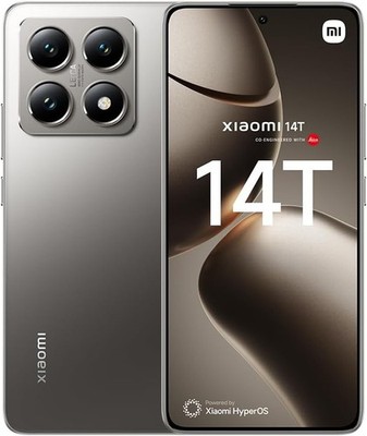 Xiaomi 14T 5G 256GB 12GB RAM Titan Grey (Unlocked Worldwide) Global Model - T-Mob