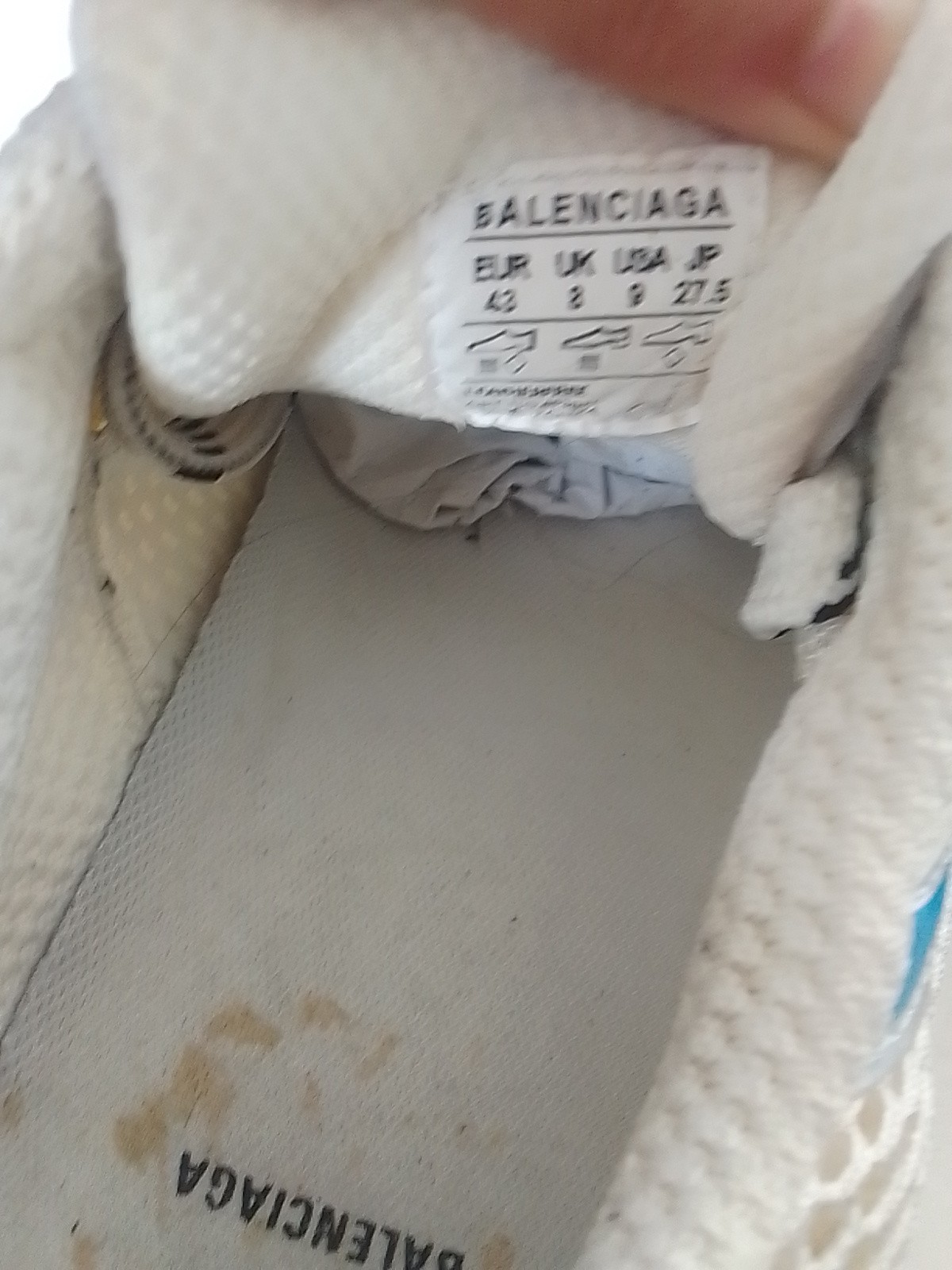 Balanciaga Uk Size 8 Sneakers image 4