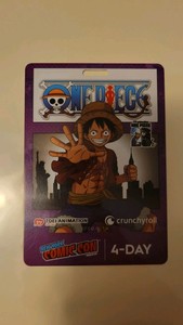 New York Comic Con 4 Day Badge - One Piece 25th Anniversary Limited Edition
