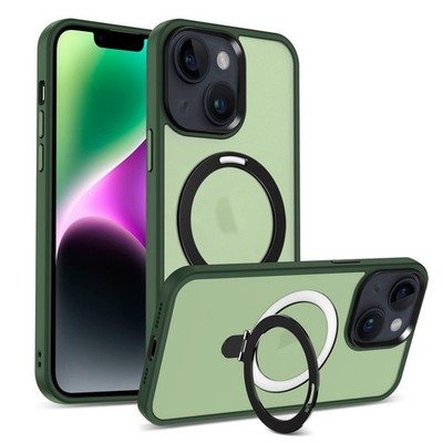 MagSafe Handy Hülle für iPhone 15 Magnet Cover Case Schutzhülle aufstellbar