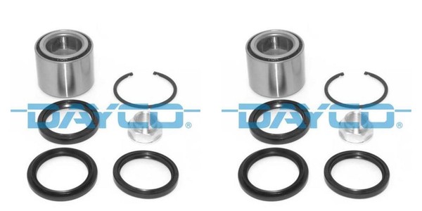 Dayco 2X Radnabe Radlagersatz Hinten FüR Subaru Forester Impreza Station Wagon-image