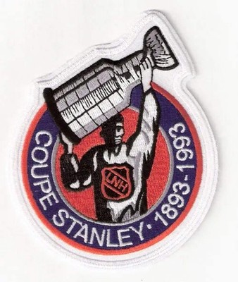 1993 NHL Stanley Cup Final 100th Anniversary French Version Jersey Patch