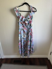 Blue Floral Dress
