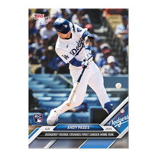 Andy Pages - 2024 MLB Topps Now Card 107 - Print Run: 2363 Los Angeles Dodgers