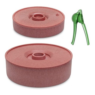 2 Pack Tortilla Warmers - 9'' and 7'' Soft Tortillas Waffle and Pancake Keeper-...