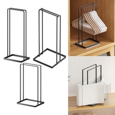 Clothes Hanger Holder Hanger Stacker Waterproof Towel Shelf, Hanger Stand for