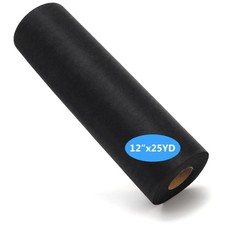 Nicunom Black Cut Away Machine Embroidery Stabilizer Backing 12" x 25 Yard Ro...