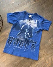 Vintage Star Wars Darth Vader 1996 Movie T-Shirt Film USA Single Stitch