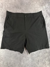 Callaway Mens Black Golf Shorts Size 34 OptiDry