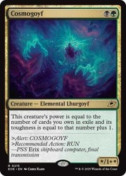 Cosmogoyf 215 Edge of Eternities Foil Rare