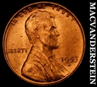 1953-D Lincoln Wheat Cent- Choice Gem Brilliant Uncirculated No Reserve #J352