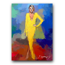 Charlotte McKinney Art Card Limited 36/50 Edward Vela Signed (Celebrities Women)