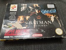 ebay® Auktion 318515955994 | Batman Returns SNES Super Nintendo Mit Verpackung OVP Anleitung Inlay Komplett Thumbnail of ebay® auction 318515955994 | Batman Returns SNES Super Nintendo Mit Verpackung OVP Anleitung Inlay Komplett