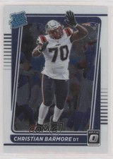 2021 Panini Donruss Optic Rated Rookie Christian Barmore #268 4k8