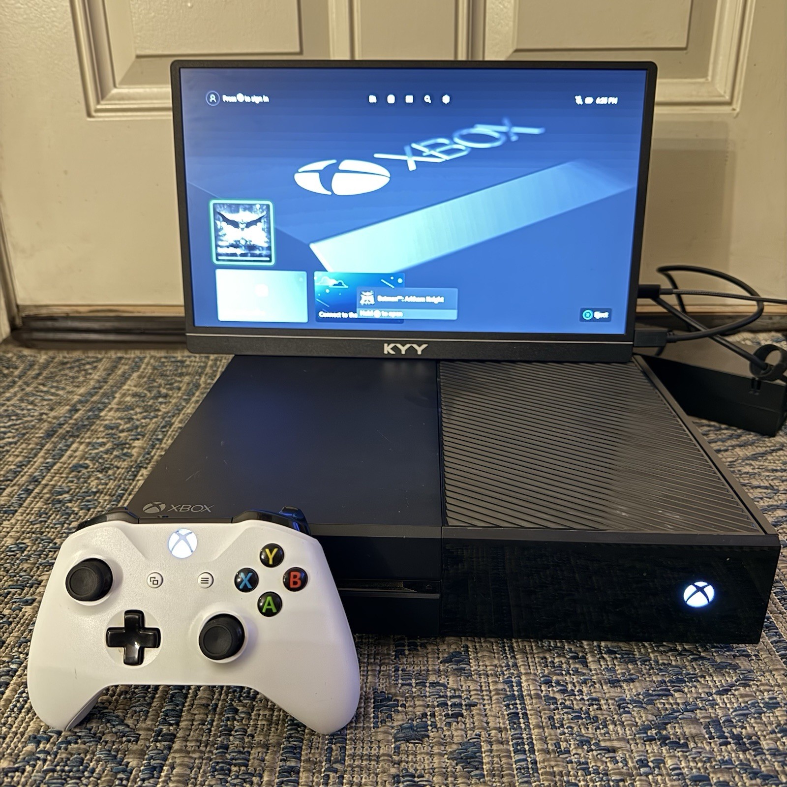 Microsoft Xbox One 500GB Console - Black - W/ Controller & Cables