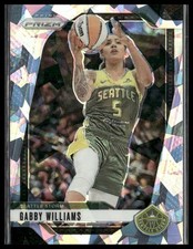 2024 Panini Prizm WNBA #55 Gabby Williams Ice Prizms
