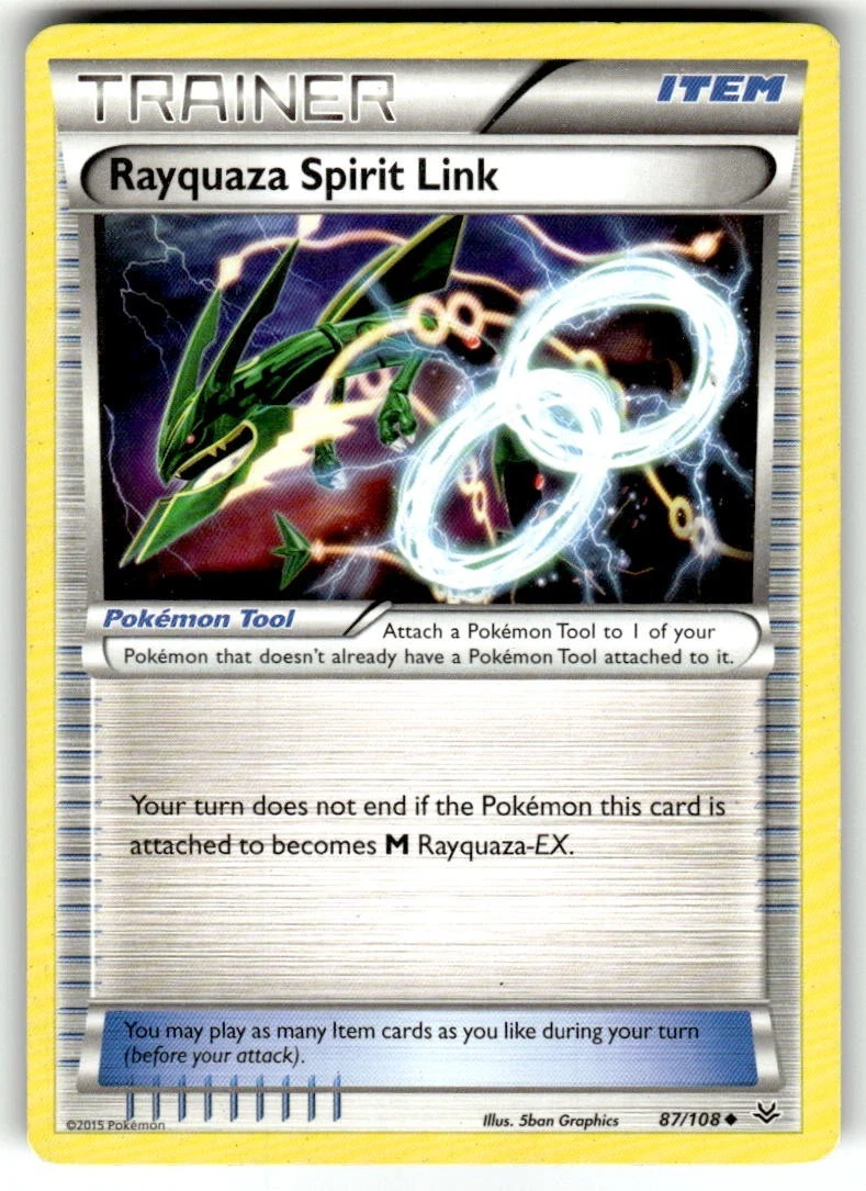 Rayquaza Spirit Link Pokémon TCG Cards for sale | eBay