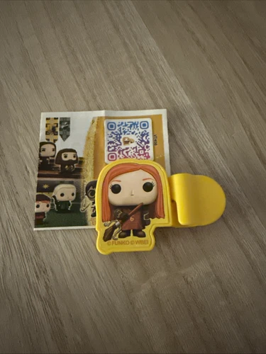 HARRY POTTER KINDER JOY Quidditch Figuren 2024 Gadget, Ginny Weasly Stiftschmuck