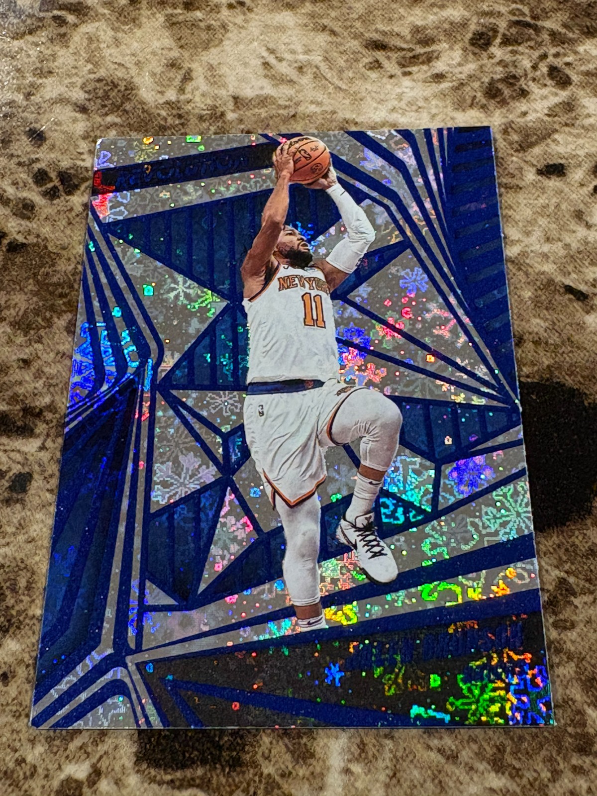 JALEN BRUNSON 2023-24 Panini Revolution Winter #73 Knicks