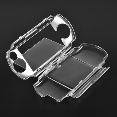 Clear Housing For PSP 1000 Transparent Hard Carry Cover Case Snap-in Case