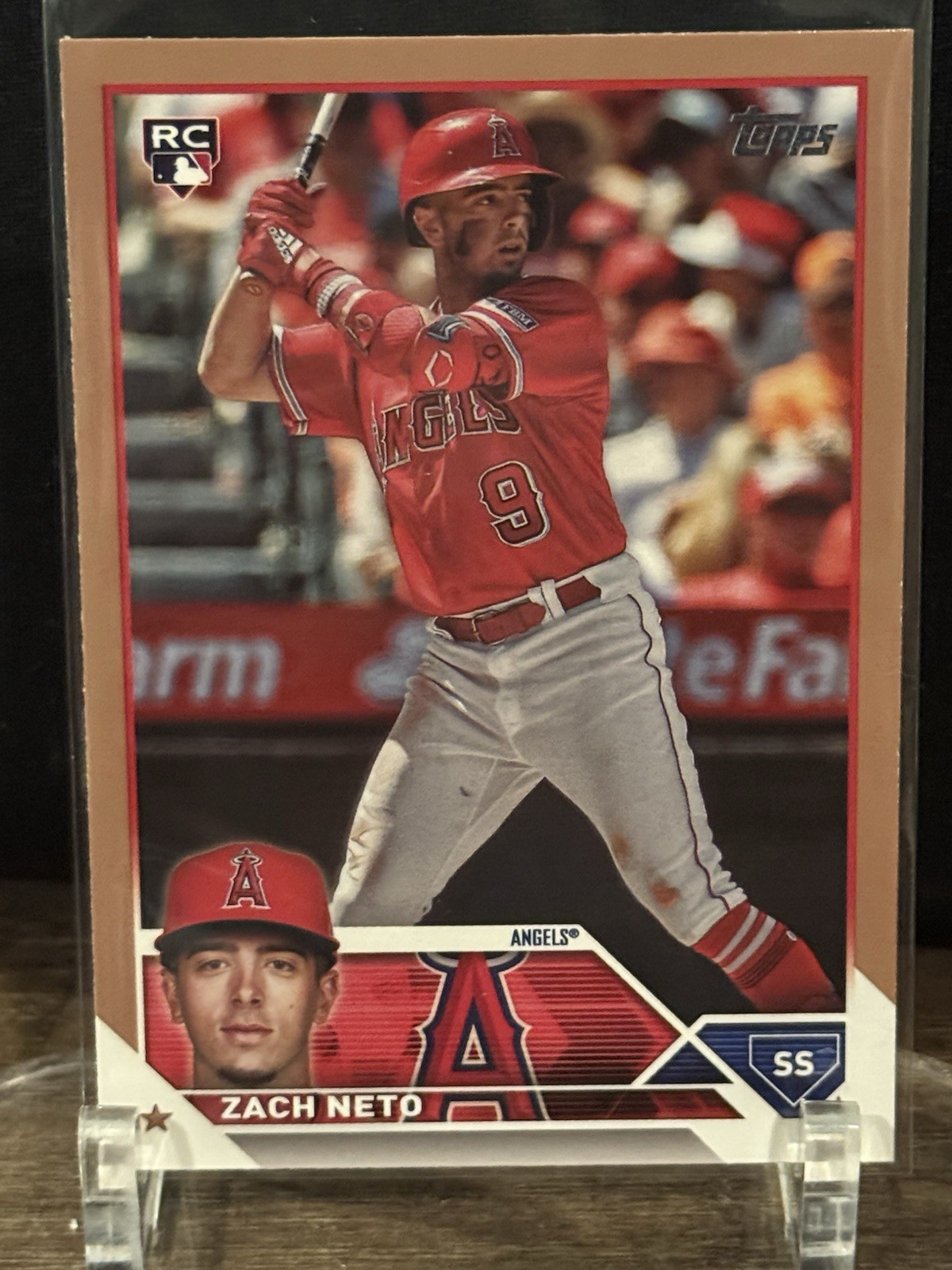 2023 Topps Update Series - Zach Neto #US98 Gold /2023 (RC) 0926/223
