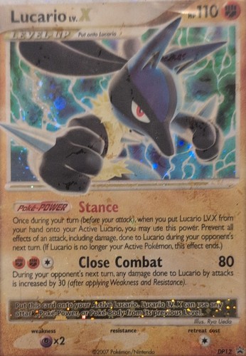 DP Black Star Promos Lucario LV.X