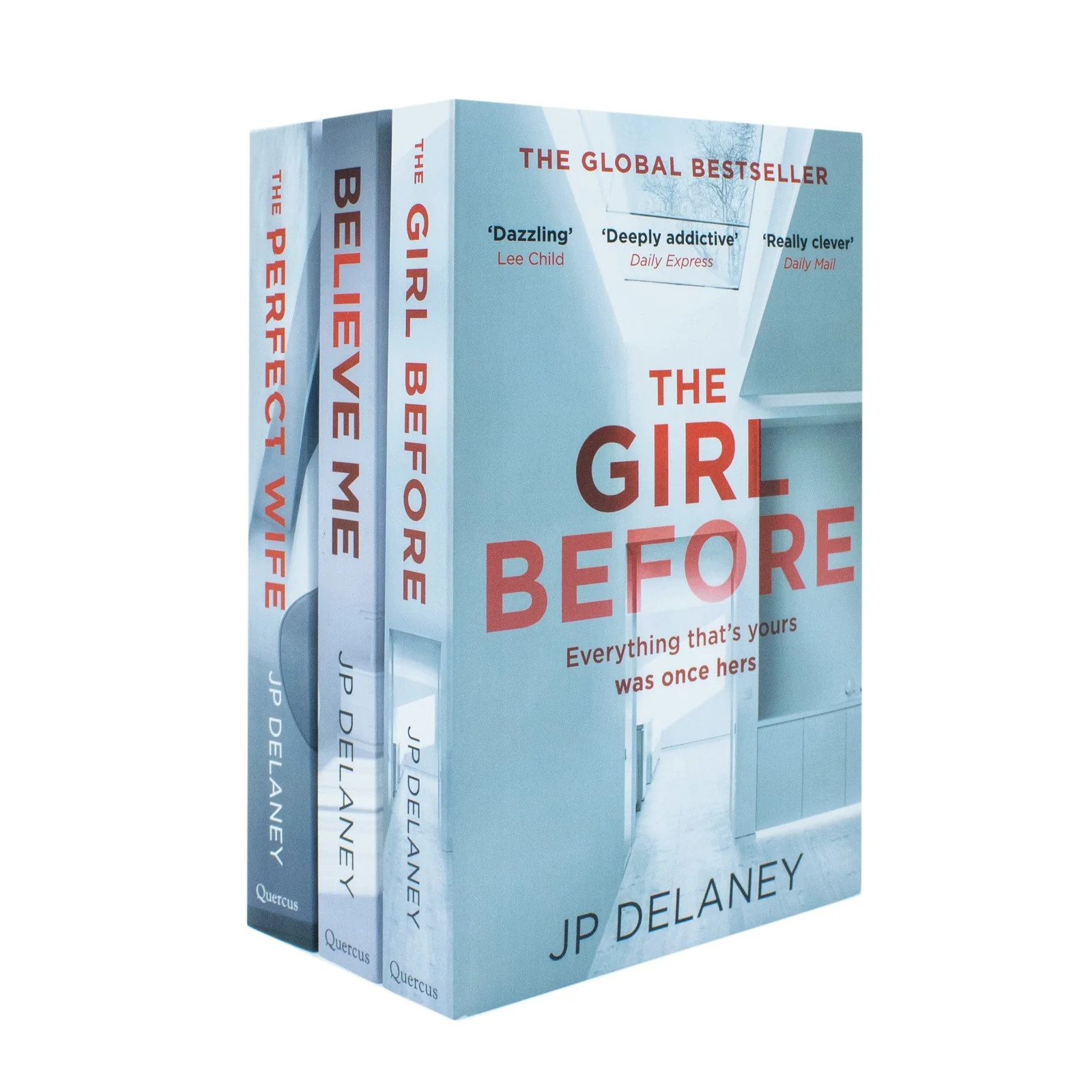 JP Delaney 3 Books Collection Set The Girl Before, Believe Me & Th | JP Delaney