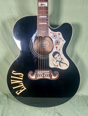 Epiphone Limited Edition Elvis Presley EJ-200 J-200 Acoustic Electric OHSC