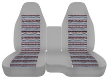 Truck Seat Covers Fits 1991 To 2012 Ford Ranger 60-40 Highback Seat With Console