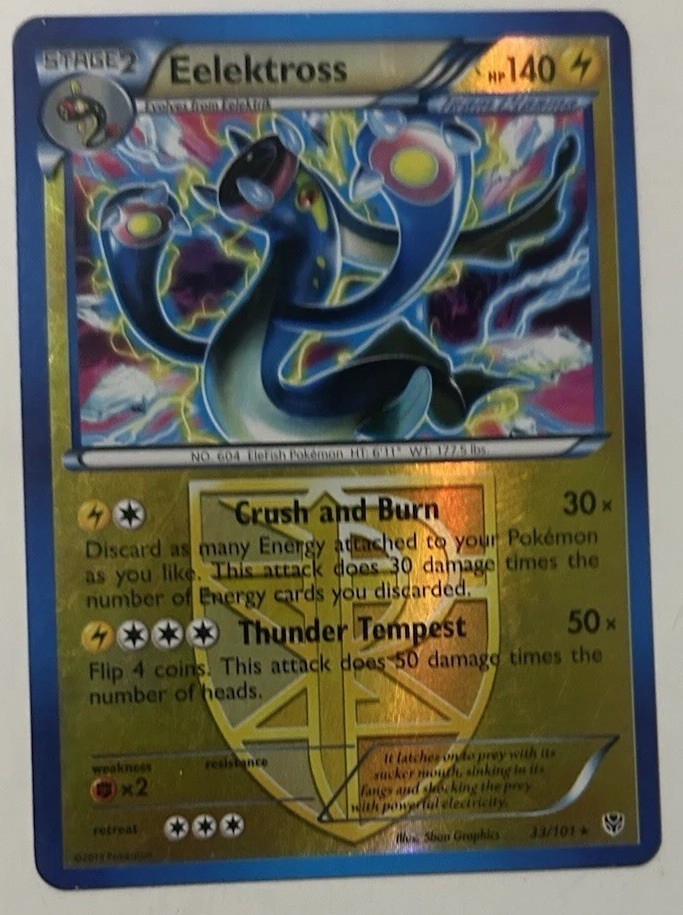 Eelektross (Team Plasma) 33/101 Plasma Blast Reverse Holo
