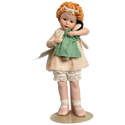 1988 Hamilton Collection Love is Blind Porcelain Doll by Bessie Pease Gutmann