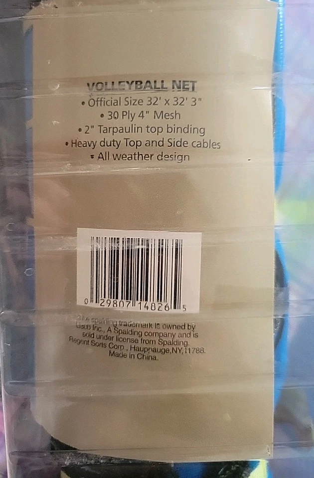 Red de Voleibol Spalding World Pro ¡Tamaño Oficial! Foto 3 de 4