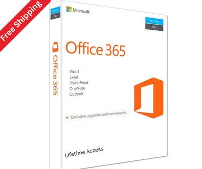 Microsoft 365 Professional  5 PC or Mac lifetimeLicense   with USB media