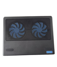 TeckNet N5 Laptop Cooling Pad Dual Fans USB-Powered Anti-Slip for 15/16" Black