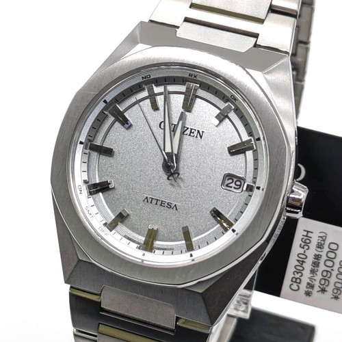 Brand New Citizen Attesa CB3040 56H Solar Radio Controlled Men's Watch Up to 5
