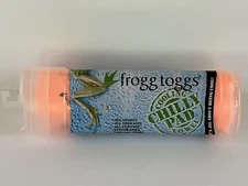 NEW Frogg Toggs Original Chilly Pad Cooling Towel 33" x 13" Hi Vis Orange