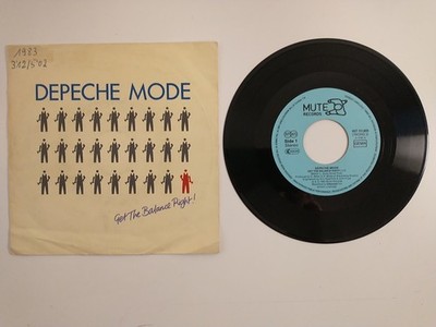 7'' Single  Depeche Mode    Get The Balance Right!  Mute    INT 111.809