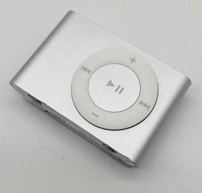 Apple iPod Shuffle 2. Generation Silber A1204 MP3-Player Vintage Original Retro